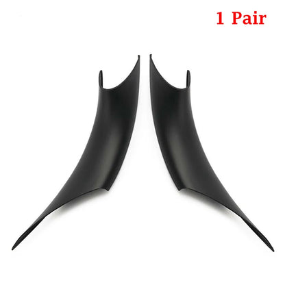 Paire de couvre-poignées de porte noirs pour BMW Série 3 et 4 F30 et F35 (2012-2018)