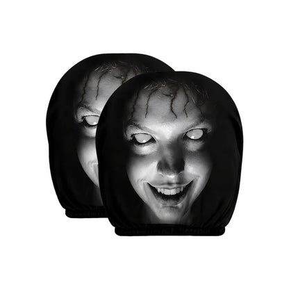 Ghost Face Universal Headrest Covers – Halloween Car Upgrade 2 PCS B – Car Accessories | MotorWorld Marketplace
