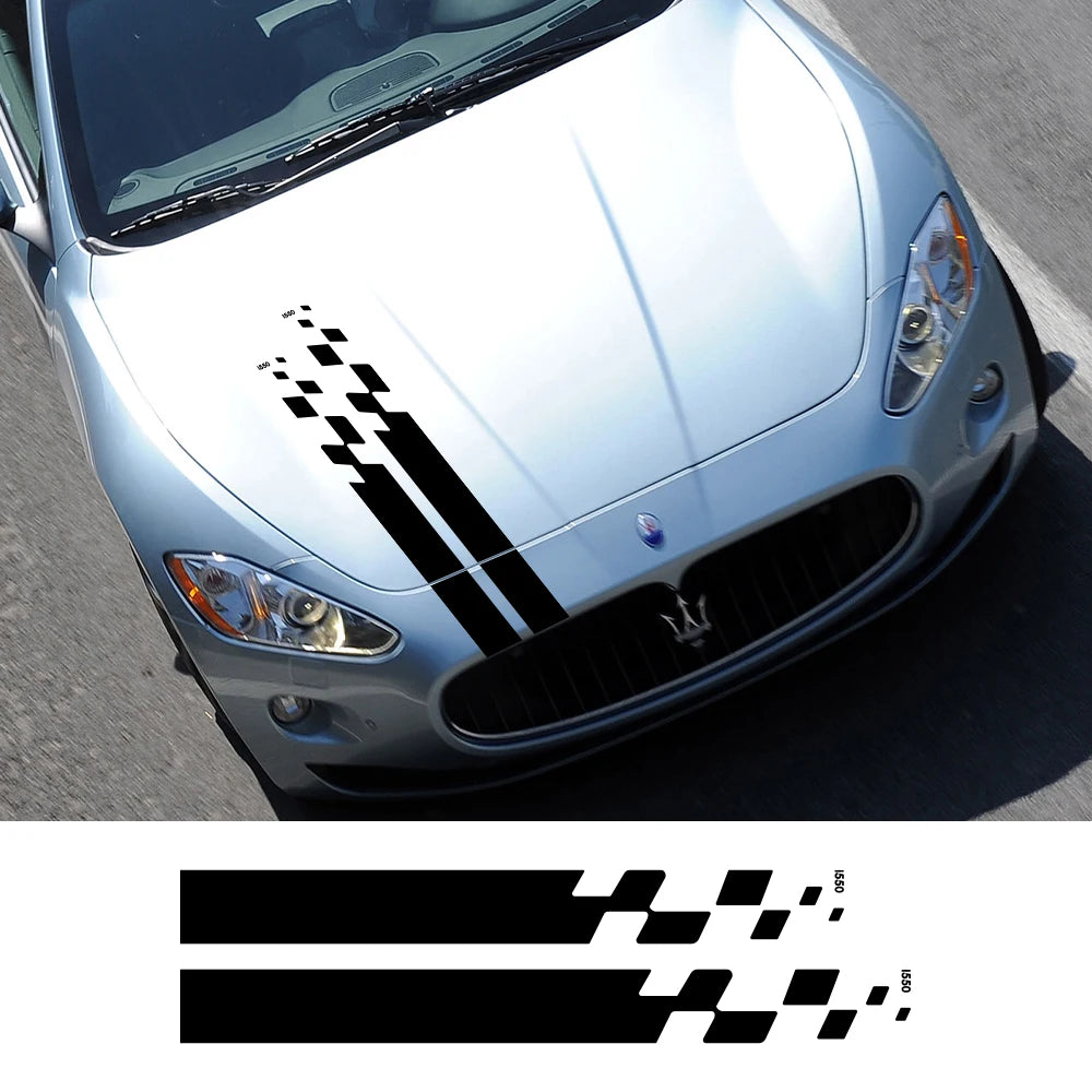 Car Hood Racing Decals – Pro Tuning Stickers for All Brands – Car Accessories | MotorWorld Marketplace
