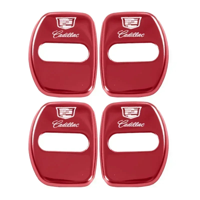(NOT SOLD TO USA) 4pcs Cadillac Door Lock Anti-Rust Covers for CTS/CT4/CT5/XT5 B-Red – Car Accessories | MotorWorld Marketplace