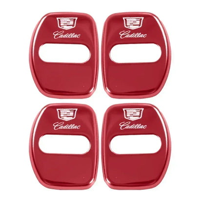 (NOT SOLD TO USA) 4pcs Cadillac Door Lock Anti-Rust Covers for CTS/CT4/CT5/XT5 B-Red – Car Accessories | MotorWorld Marketplace