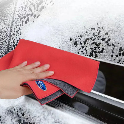 Premium Suede Leather Cleaning Cloth for Ford Models