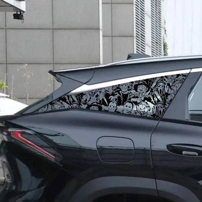 Halloween UV Horror Car Sticker 29"x18.5" Waterproof GM/SUV/Sedan – Car Accessories | MotorWorld Marketplace