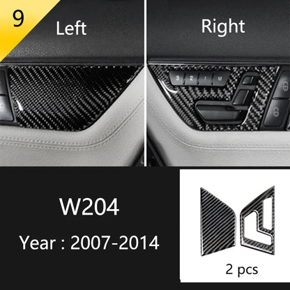 Carbon Fiber Window Trim for Mercedes C-Class W204/C180/C200 Type 9 – Car Accessories | MotorWorld Marketplace