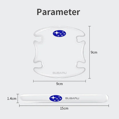 (NOT SOLD TO EUROPE) 8PCS Door Bowl & Mirror Protector Film for Subaru Models – Car Accessories | MotorWorld Marketplace