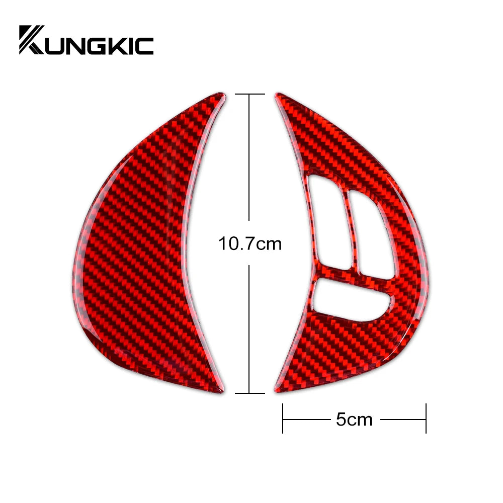 Real Carbon Fiber Steering Wheel Trim for Impreza 09-11 – Car Accessories | MotorWorld Marketplace