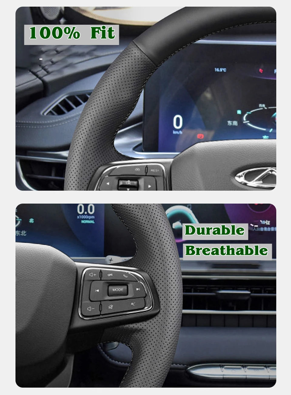 Premium Steering Wheel Cover for Mitsubishi