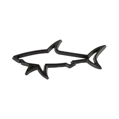 3D Metal Shark Emblem Badge – Premium Car & Bike Styling
