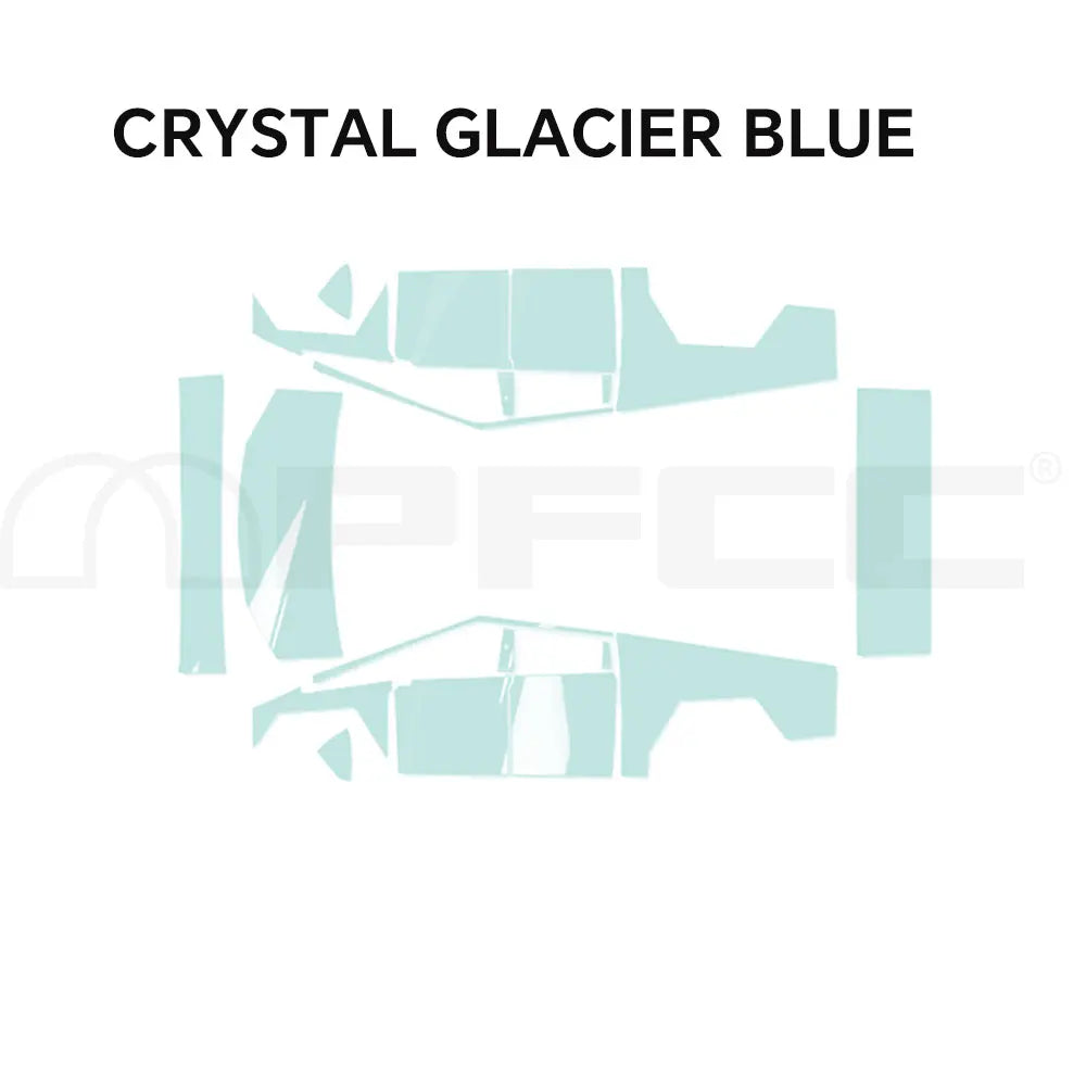 Tesla Cybertruck 2024 Pre-Cut Color Changing Vinyl Film Crystal Glacier Blue – Car Accessories | MotorWorld Marketplace