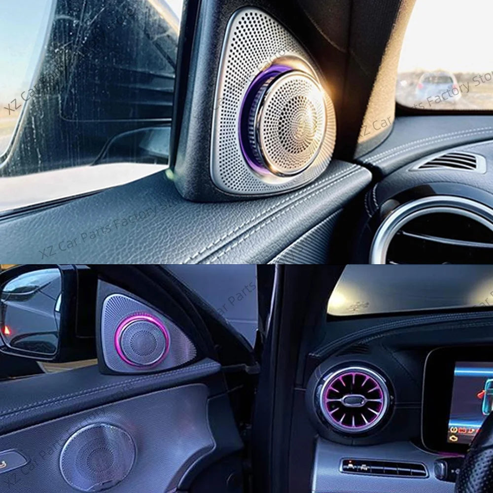 Mercedes C/E/S W205 W213 RGB 64-Color LED Rotating Tweeter – Car Accessories | MotorWorld Marketplace