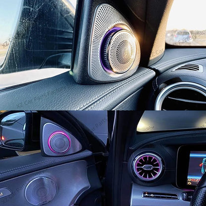 Mercedes C/E/S W205 W213 RGB 64-Color LED Rotating Tweeter – Car Accessories | MotorWorld Marketplace
