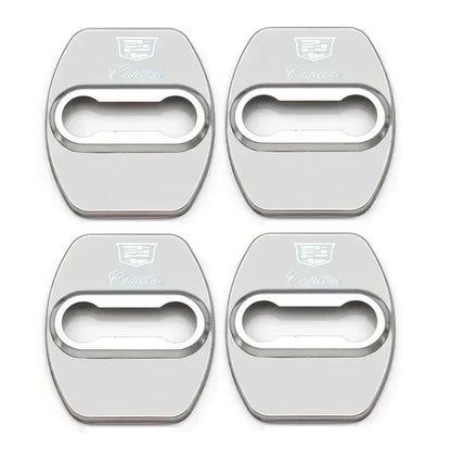 (NOT SOLD TO USA) 4pcs Door Lock Cover Stickers for Cadillac CTS/ATS/Escalade – Car Accessories | MotorWorld Marketplace