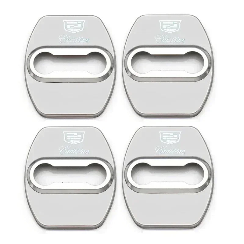 (NOT SOLD TO USA) 4pcs Door Lock Cover Stickers for Cadillac CTS ATS Escalade – Car Accessories | MotorWorld Marketplace
