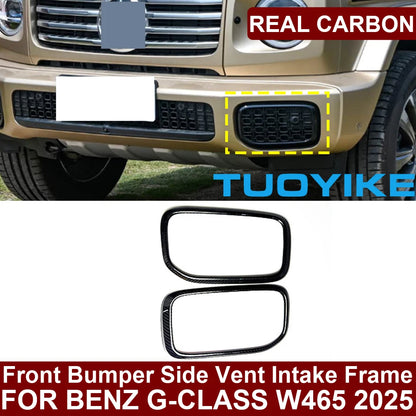 (NOT SOLD TO USA) Real Carbon Fiber Seat Switch Trim for G-Class W465 2025+ Front Side Intake – Car Accessories | MotorWorld Marketplace