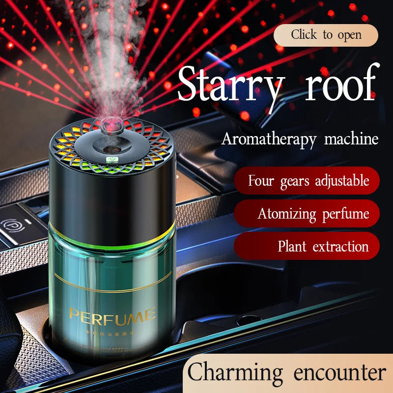 Car Aromatherapy Machine & Star Lamp | Pro Humidifier & Deodorizer