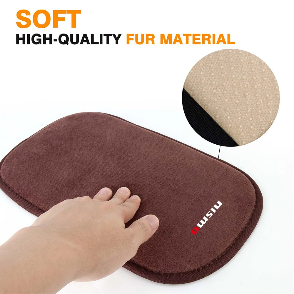 Premium Suede Armrest Mat for Nissan Qashqai, Trail, Juke