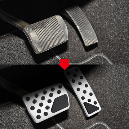 Couvre-pédales en acier inoxydable pour Jeep Grand Cherokee WK2/Dodge Durango 11-18