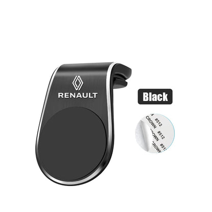 Metal Magnetic Car Phone Holder Auto Logos for Renault