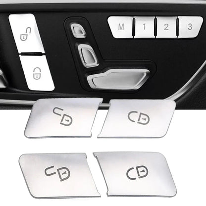 Mercedes W204/W212 Door Lock Switch Cover Set 4-Door