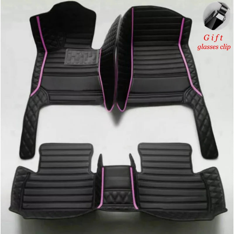 Custom Floor Mats for Ferrari 458 Italia/Spider 2009–2015 black pink strip China Mainland – Car Accessories | MotorWorld Marketplace