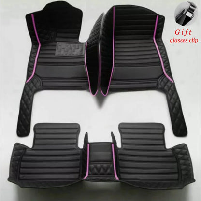 Custom Floor Mats for Ferrari 458 Italia/Spider 2009–2015 black pink strip China Mainland – Car Accessories | MotorWorld Marketplace