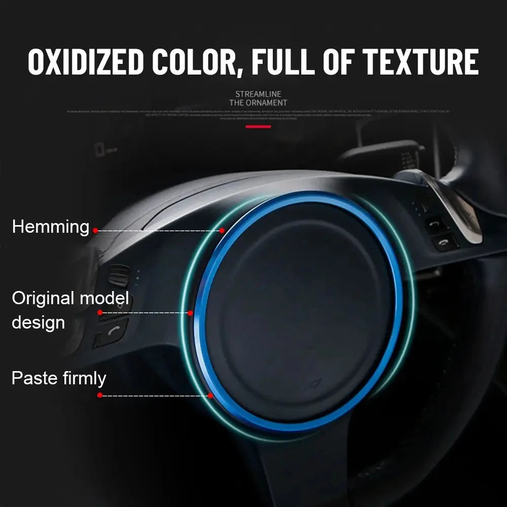 Aluminum Steering Wheel Ring Trim for Porsche 911 Cayenne – Car Accessories | MotorWorld Marketplace