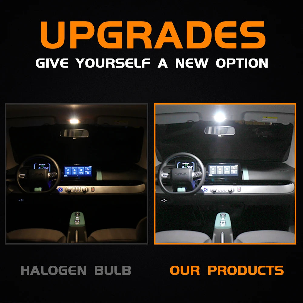 12 éclairages intérieurs LED Canbus pour Chrysler 300C 2005-2020