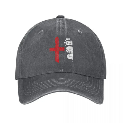 A-Alfas Romeo Emblem Distressed Unisex Baseball Cap