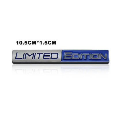 Universal Limited Edition Metal Emblem Badge