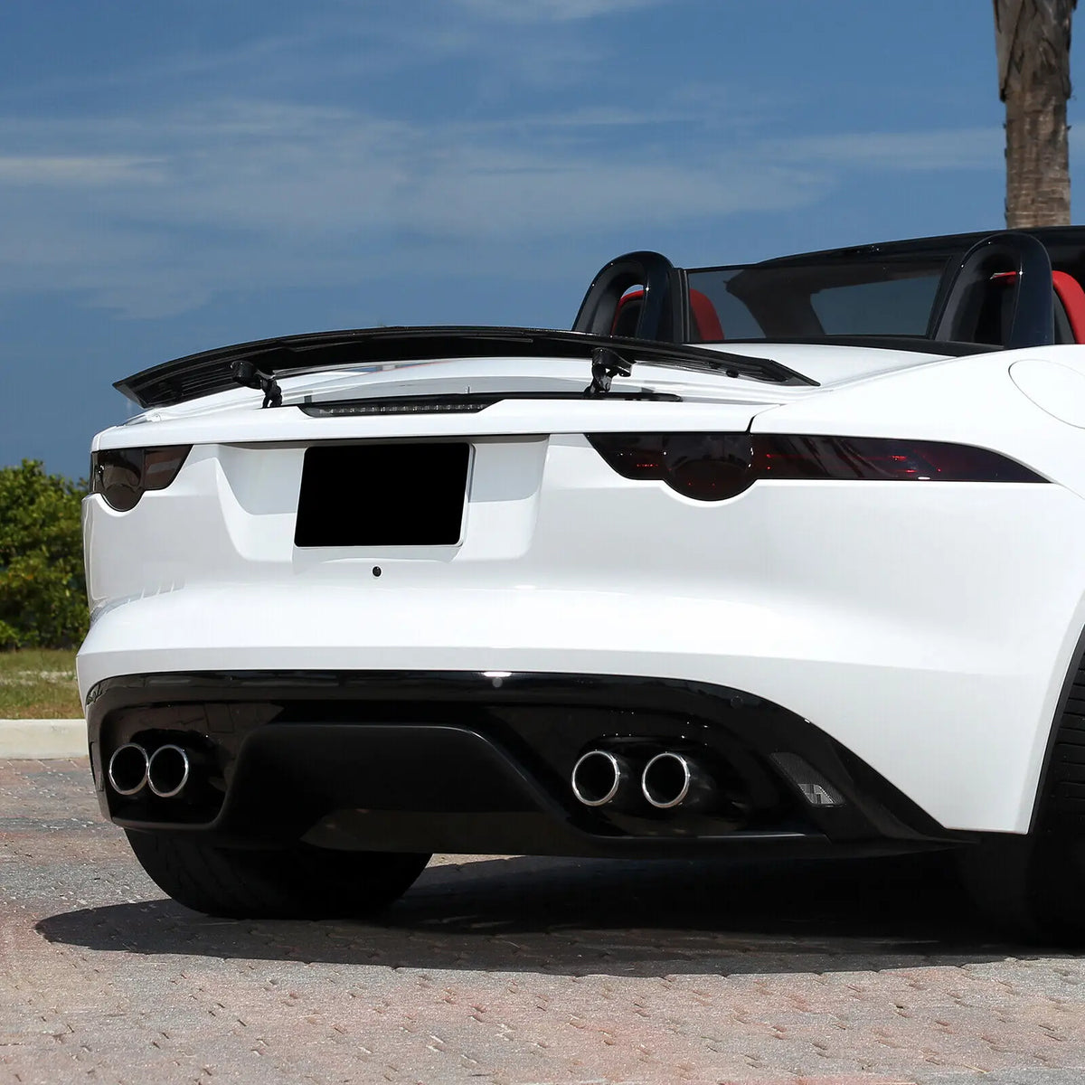 Jaguar F-TYPE SVR 2013-24 ABS Smoked Taillight Cover – Car Accessories | MotorWorld Marketplace