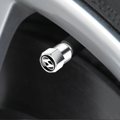 4Pcs Tire Valve Dust Caps for Hyundai