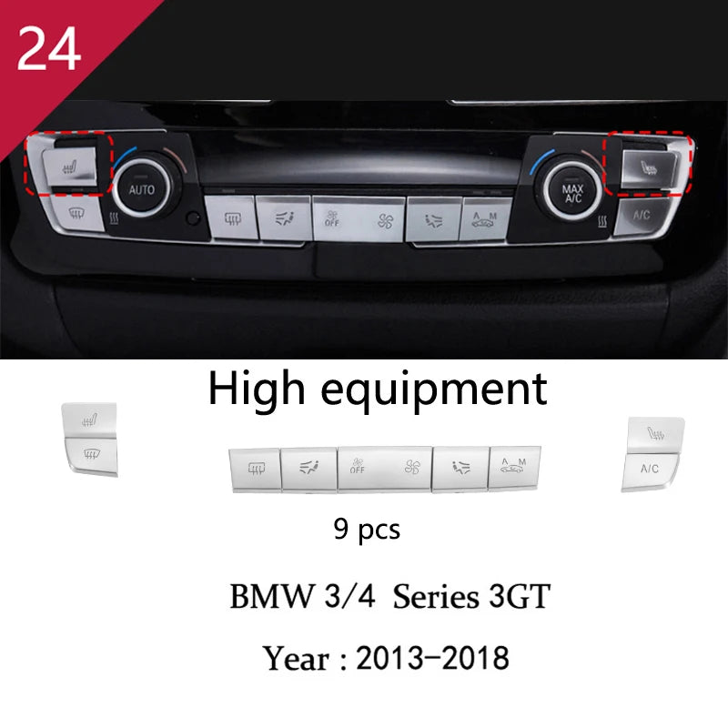 BMW F30 F32 F34 Gearshift & Panel Trim Cover Set Type 24 – Car Accessories | MotorWorld Marketplace