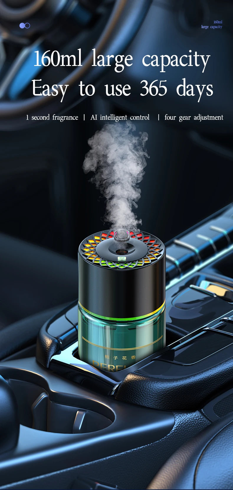 Car Aromatherapy Machine & Star Lamp | Pro Humidifier & Deodorizer