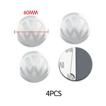 VW Wheel Center Hub Decals 4PCS – Pro Styling Upgrade