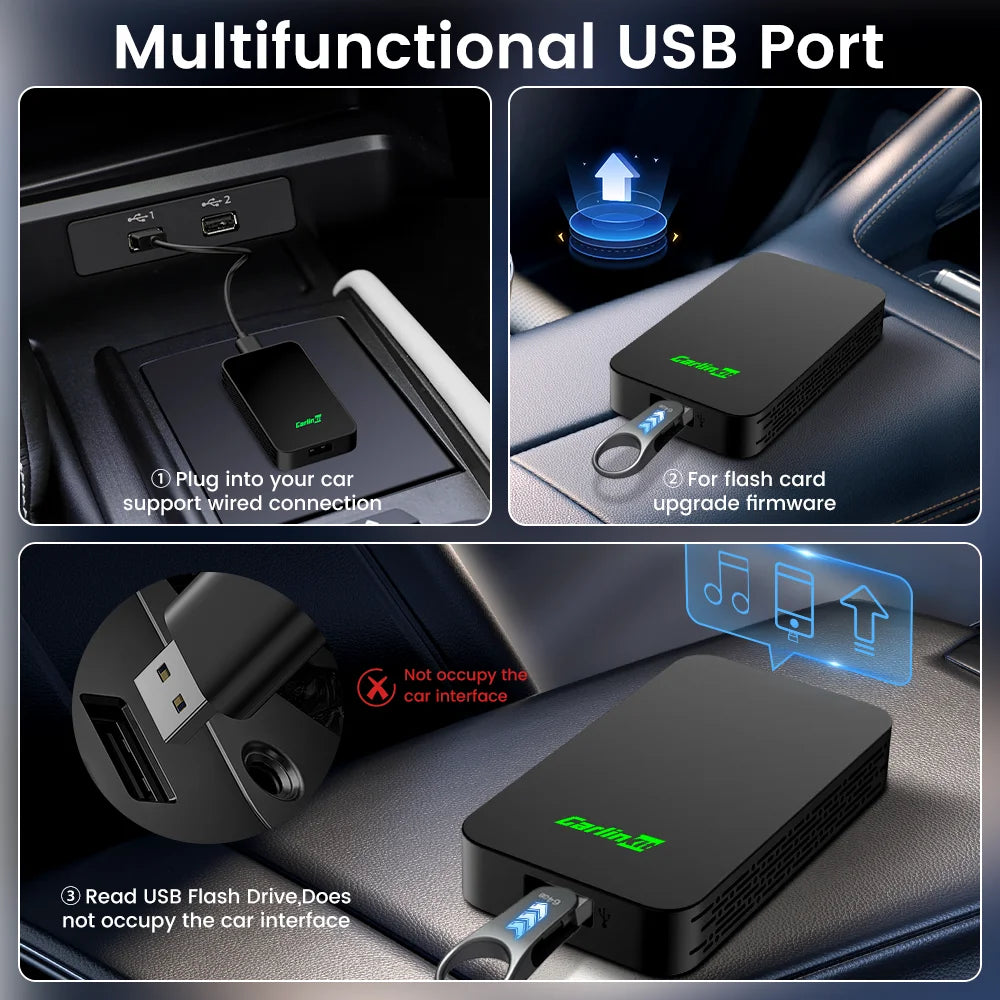 2air CarlinKit 5.0/4 Wireless CarPlay & Android Auto Box