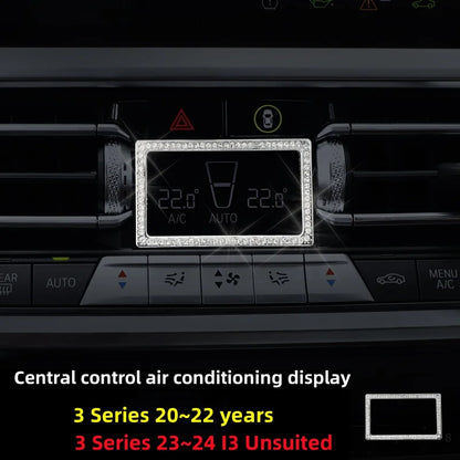 (NOT SOLD TO USA) BMW 3 Series/I3 20-24 Diamond AC Vent & Knob Trim Set AIR PANEL Display China Mainland – Car Accessories | MotorWorld Marketplace