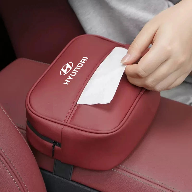Hyundai Genesis N-LINE Armrest Tissue Box & Sunshade Kit