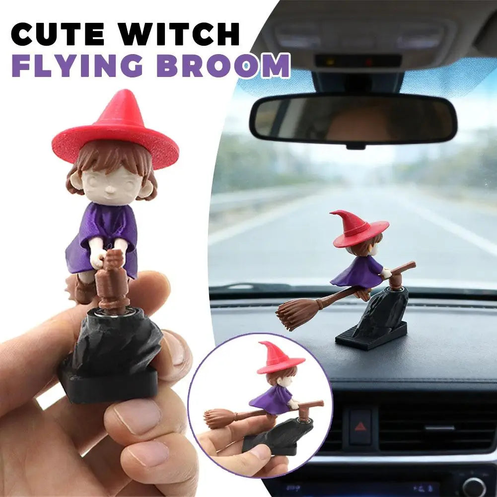 Wizard Broomstick Drift Dashboard Ornament – Pro Car Gift – Car Accessories | MotorWorld Marketplace
