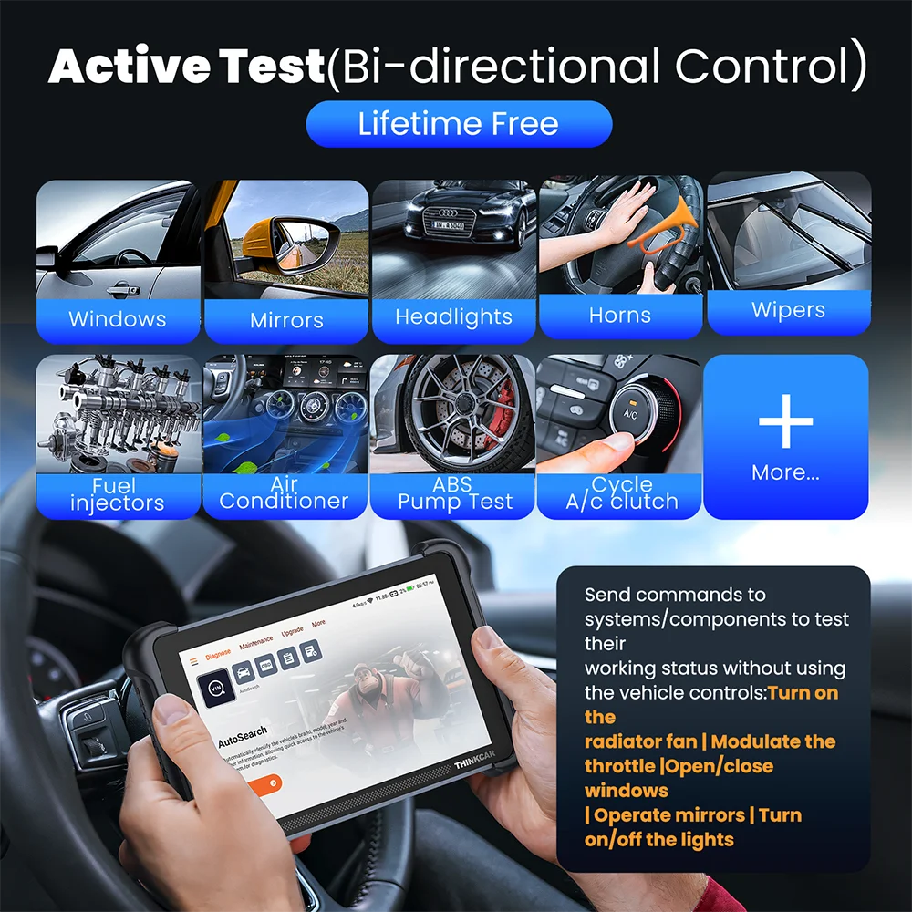 THINKSCAN 689BT Pro OBD2 Scanner ECU Coding & 34 Resets – Car Accessories | MotorWorld Marketplace