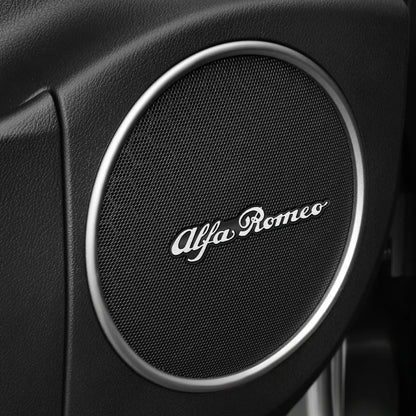 3D Speaker Badge Decal for Alfa Romeo Giulia Stelvio GT