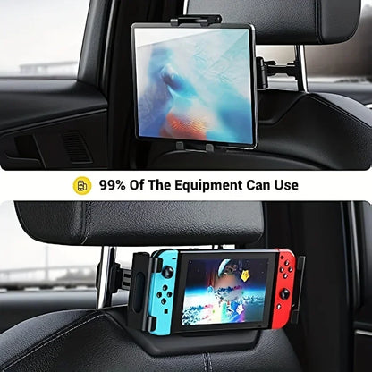 Universal Telescopic Car Headrest Phone & Tablet Holder