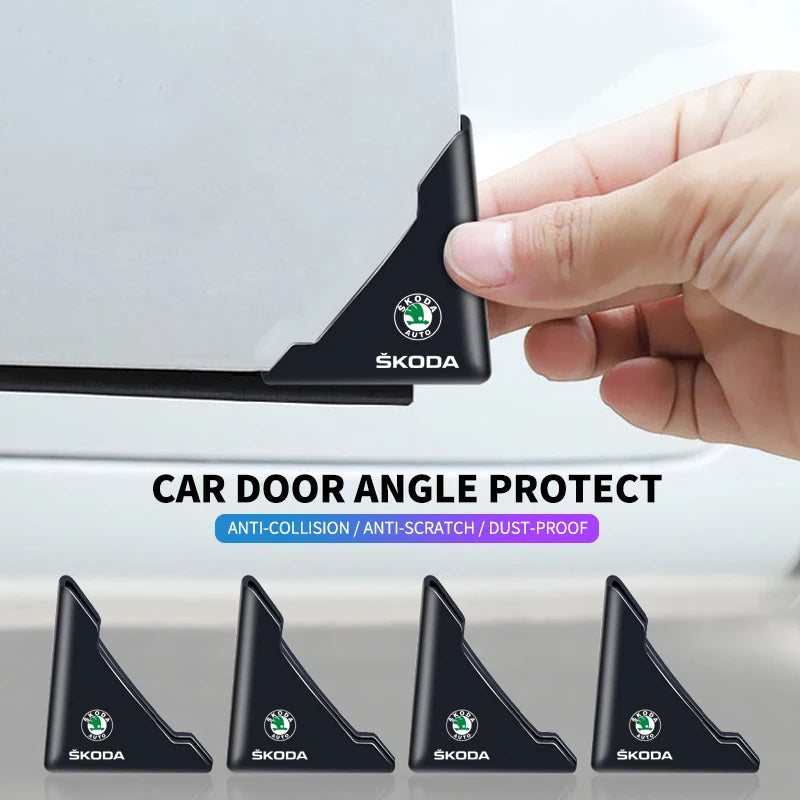 Skoda Door Edge Protector – Auto Logo Guard for All Models