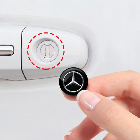 Mercedes-Benz Lock Keyhole Stickers