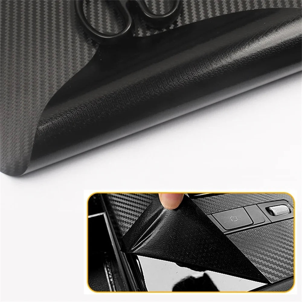 Film de protection en fibre de carbone pour panneau de vitesses Buick Excelle GT XT 10-14