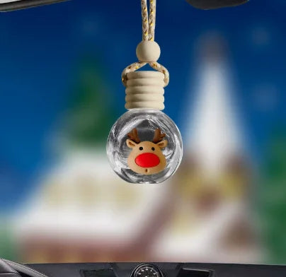 Classic Santa Beard Car Vent Ornament – Festive Fragrance Holder