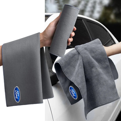 Premium Suede Leather Cleaning Cloth for Ford Models