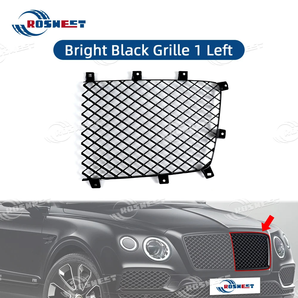 Bright Black ABS Grille 36A853684 for 15-19 Bentayga Only 1 Left – Car Accessories | MotorWorld Marketplace