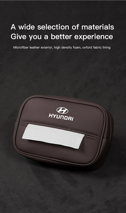 Hyundai Genesis N-LINE Armrest Tissue Box & Sunshade Kit