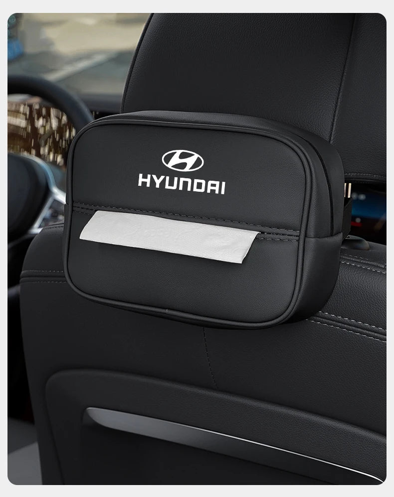 Hyundai Genesis N-LINE Armrest Tissue Box & Sunshade Kit