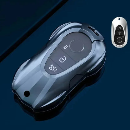 Mercedes Benz Key Case Shell Chain for C E S GLC AMG Series (D)GY – Car Accessories | MotorWorld Marketplace